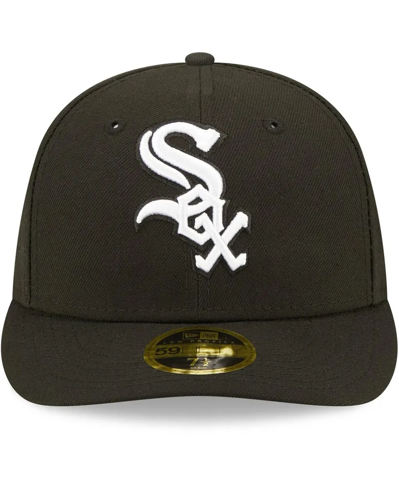 Men's New Era Chicago White Sox Black, Low Profile 59FIFTY Fitted Hat