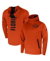 Men's Jordan Orange Florida Gators 2-Hit Performance Pullover Hoodie