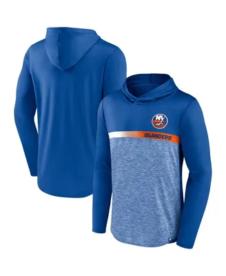 Men's Fanatics Royal New York Islanders Podium Defender Pullover Hoodie