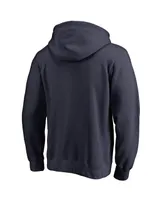 Men's Fanatics Navy Boston Red Sox Static Logo Pullover Hoodie