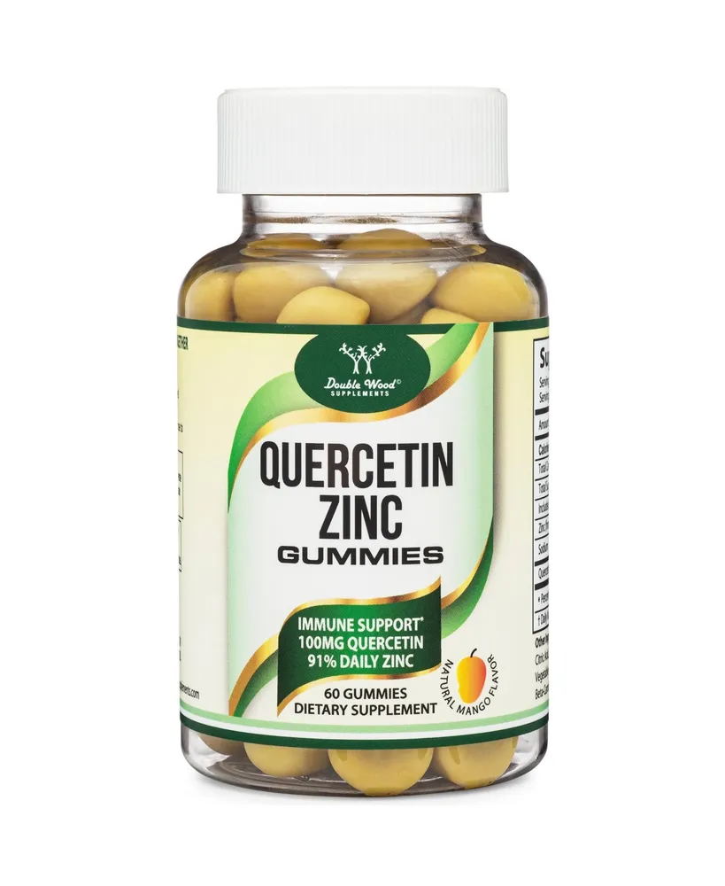 Double Wood Supplements Quercetin + Zinc Gummies