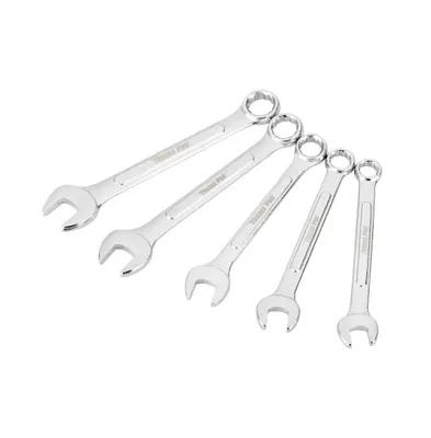 5 Piece Sae Combination Wrenches