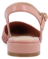 Journee Collection Women's Ansley Wide Width Pointed Toe Flats