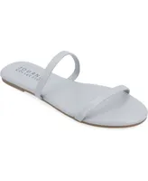 Journee Collection Women's Adyrae Flat Sandals