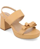 Journee Collection Women's Brookan Platform Sandals