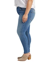 Jag Plus Size One Size Fits Two Forever Stretch High Rise Skinny Jeans