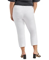 Jag Plus Size Maddie Mid Rise Capri Pants