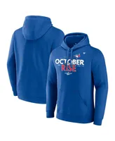 Men's Fanatics Royal Toronto Blue Jays 2022 Postseason Locker Room Pullover Hoodie