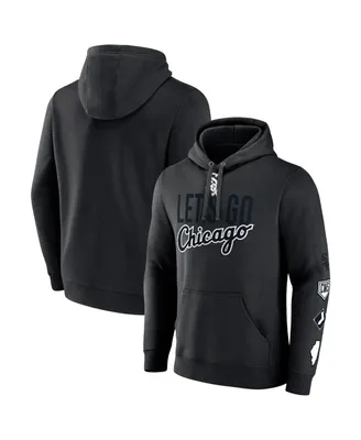 Men's Fanatics Black Chicago White Sox Bases Loaded Pullover Hoodie