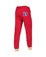 Men's Starter Scarlet San Francisco 49ers Blitz Fleece Jogger Pants