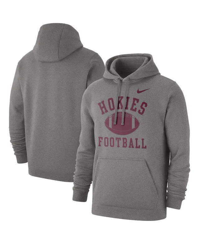 Louisville Cardinals League Collegiate Wear Upperclassman Pocket Pullover  Sweatshirt - Heathered Gray