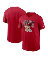 Men's Nike Scarlet San Francisco 49ers Team Athletic T-shirt