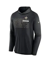 Men's Nike Black New Orleans Saints Performance Team Pullover Hoodie