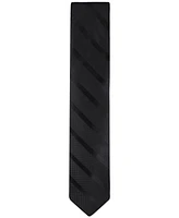 Tommy Hilfiger Men's Solid Textured Stripe Tie