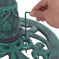 Costway Bird Bath Feeder Freestanding Outdoor Garden Yard Patio Decor