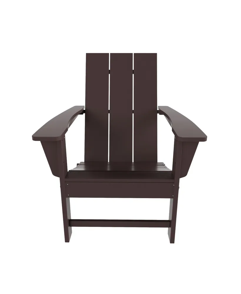 WestinTrends Modern Outdoor Folding Adirondack Chair