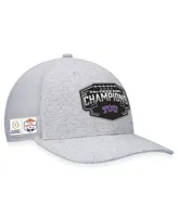 Men's Top of the World Heather Gray Tcu Horned Frogs College Football Playoff 2022 Fiesta Bowl Champions Adjustable Hat