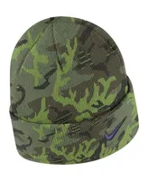 Men's Nike Camo Tcu Horned Frogs Veterans Day Cuffed Knit Hat