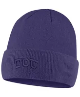 Men's Nike Purple Tcu Horned Frogs Tonal Cuffed Knit Hat