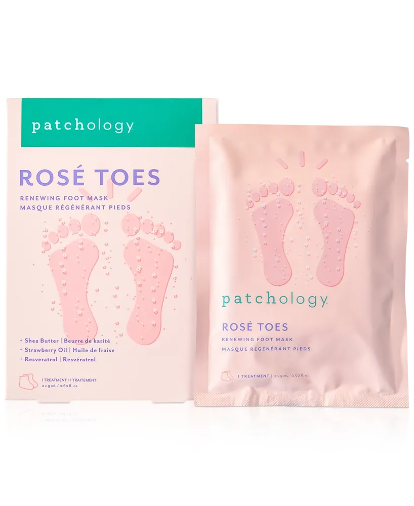 Patchology Rose Toes Renewing Foot Mask