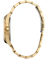 Citizen Eco-Drive Men's Peyten Gold-Tone Stainless Steel Bracelet Watch 41mm - Gold