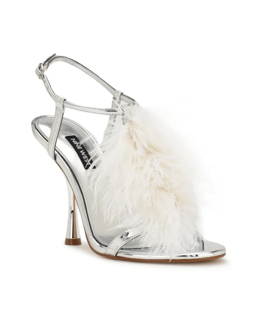 Nine West Women's Million Ankle Strap Heeled Dress Sandals