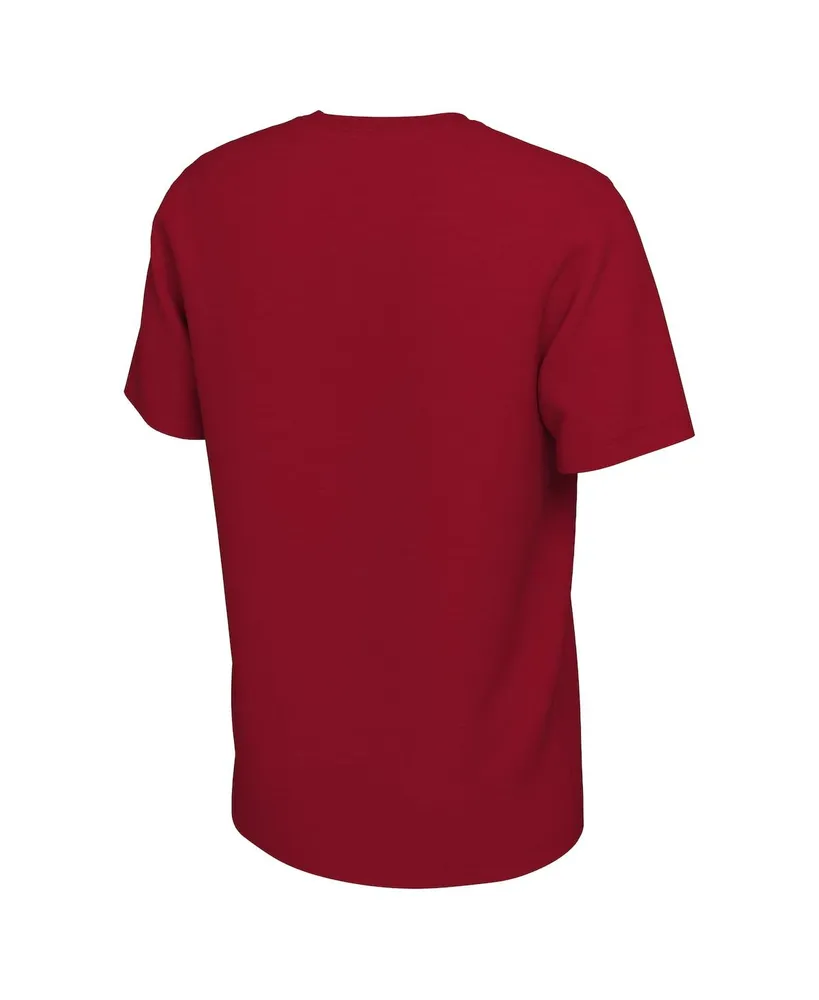 Men's Nike Red Georgia Bulldogs College Football Playoff 2022 Peach Bowl Champions Locker Room T-shirt