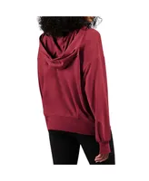 Women's Msx by Michael Strahan Cardinal Arizona Cardinals Emerson Full-Zip Hoodie