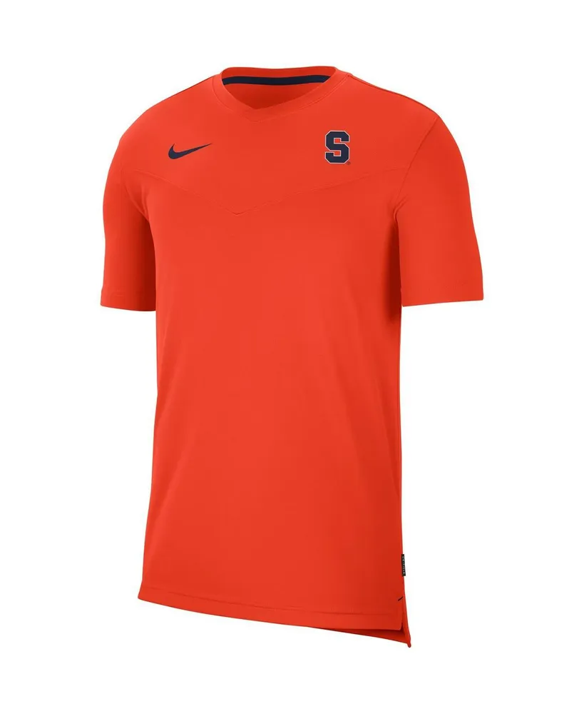 Men's Nike Orange Syracuse 2022 Coaches Uv Performance T-shirt