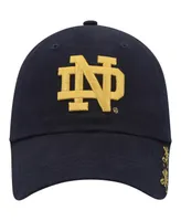 Women's '47 Brand Navy Notre Dame Fighting Irish Miata Clean Up Logo Adjustable Hat