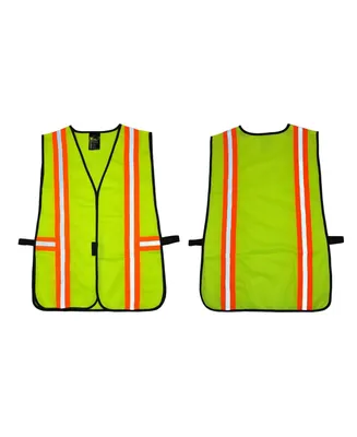 G & F Products Industrial Safety Vest with Reflective Stripes