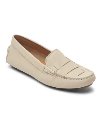 Rockport Women's Bayview Woven Slip-On Loafer
