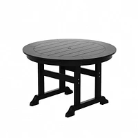 WestinTrends 47" Round Outdoor Patio Dining Table