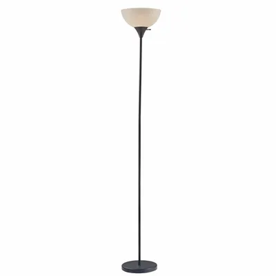 Floor Lamp By Light accents Standing Pole with White Shade