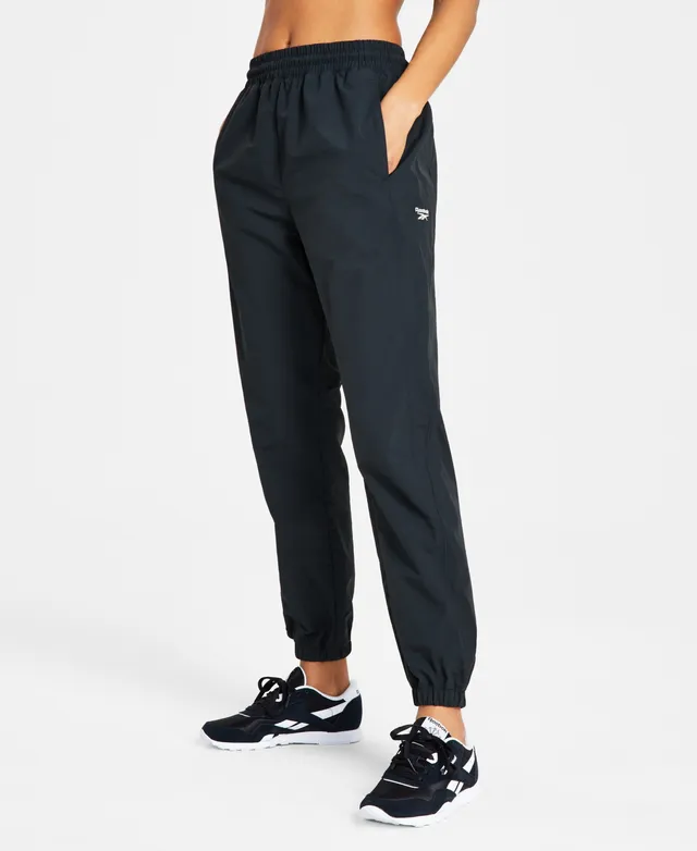 Reebok Women's Lux Fleece Mid-Rise Pull-On Jogger Sweatpants