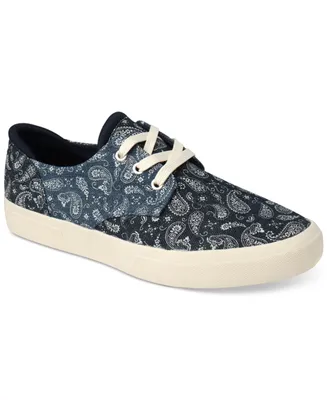 Sun + Stone Men's Kiva Paisley Pattern Lace-Up Sneakers, Created for Macy's
