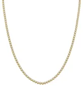 Men's Diamond 20" Tennis Necklace (5 ct. t.w.) in 10k Gold