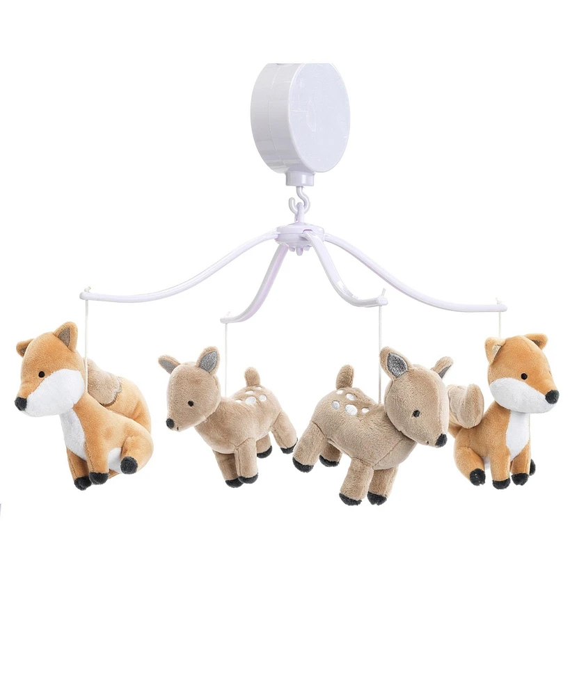 Bedtime Originals Deer Park Musical Baby Crib Mobile Soother Toy - Woodland