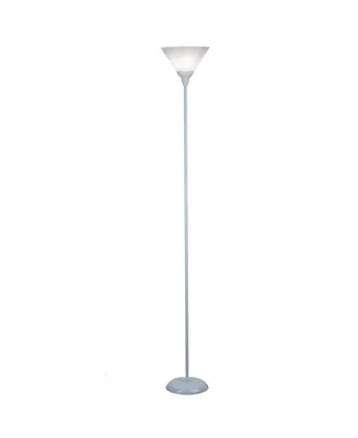 Lightaccents Mary Floor Lamp with White Cone Shade