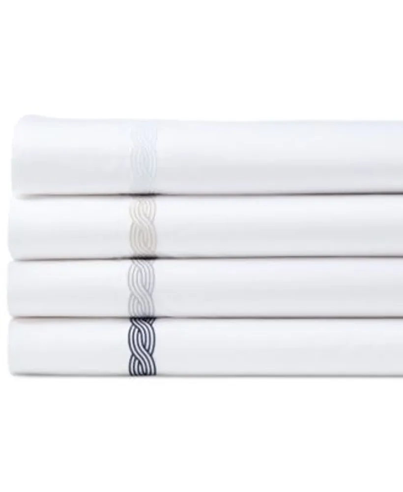 Lauren Ralph Lauren Spencer Cable Embroidery 4 Pc. Sheet Sets