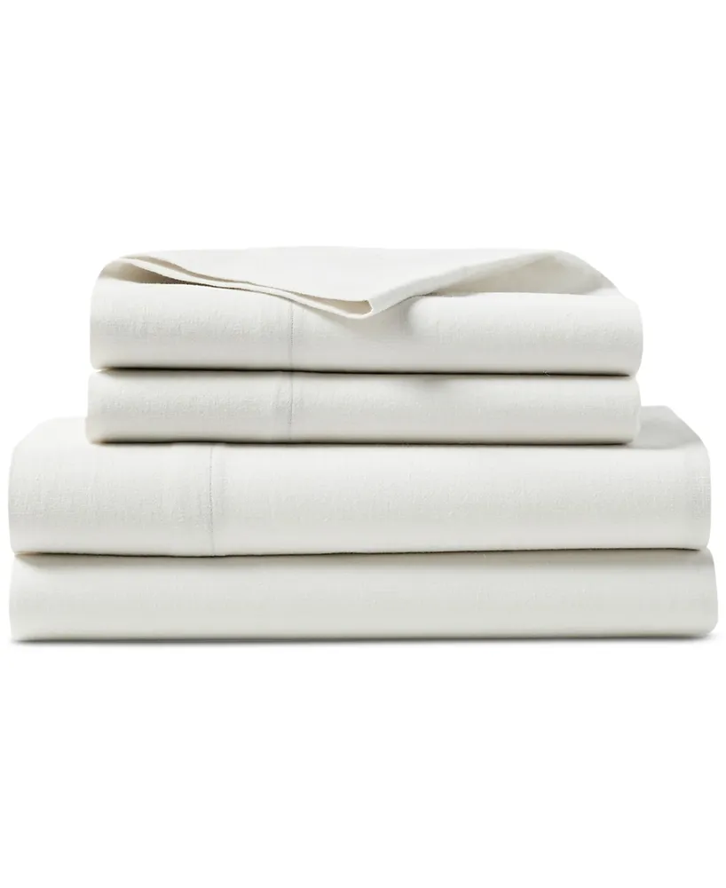 Lauren Ralph Kent Cotton-Linen Sheet Set