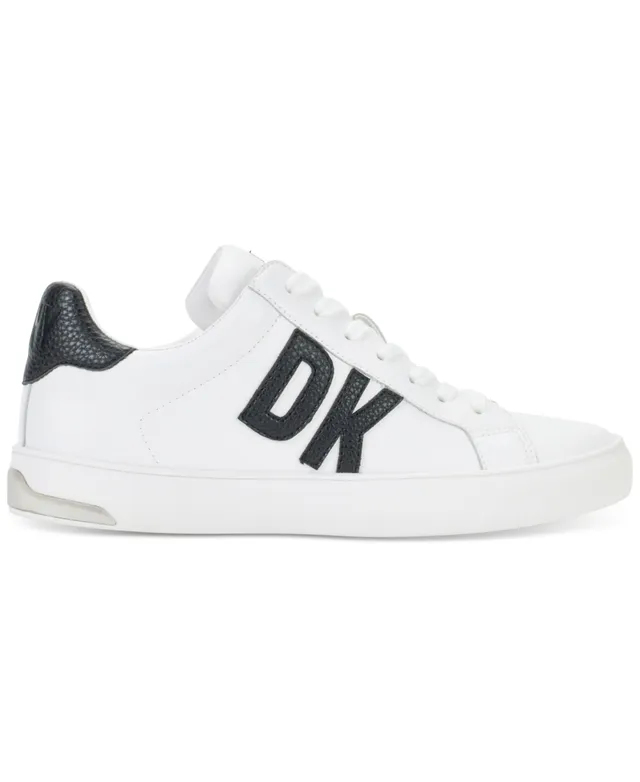 Dkny Women's Aislin Lace-Up Logo-Strap Sneakers