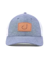 Men's Avid Sports Lay Day Trucker Snapback Adjustable Hat - Gray, White