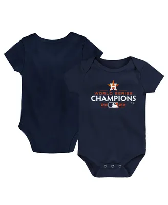 Infant Boys and Girls Fanatics Navy Houston Astros 2022 World Series Champions Logo Bodysuit