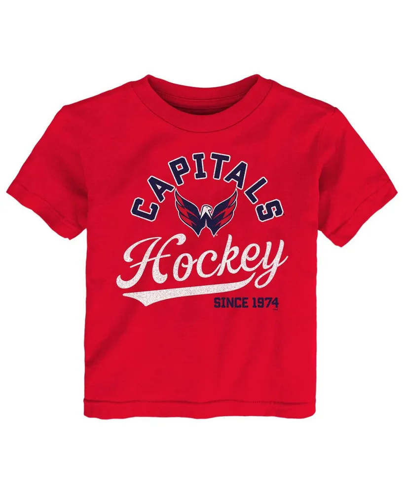 Toddler Boys and Girls Red Washington Capitals Take The Lead T-shirt