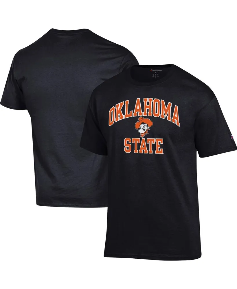 Men's Champion Black Oklahoma State Cowboys High Motor T-shirt