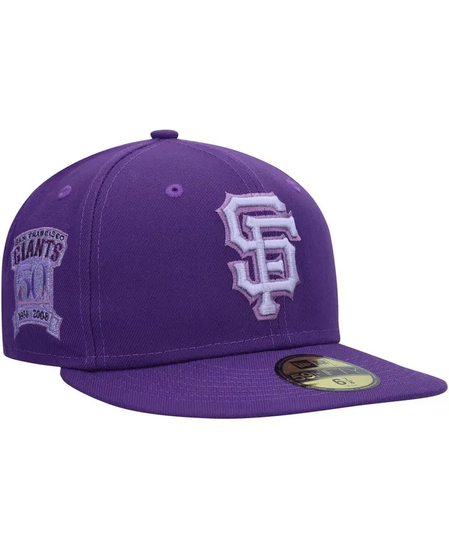 Men's San Diego Padres New Era Blue Vice Highlighter Logo 59FIFTY Fitted Hat