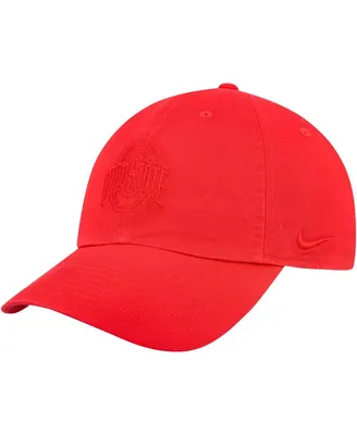 Men's Nike Scarlet Ohio State Buckeyes Heritage86 Logo Performance Adjustable Hat