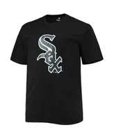 Men's Fanatics Tim Anderson Black Chicago White Sox Big and Tall Logo T-shirt