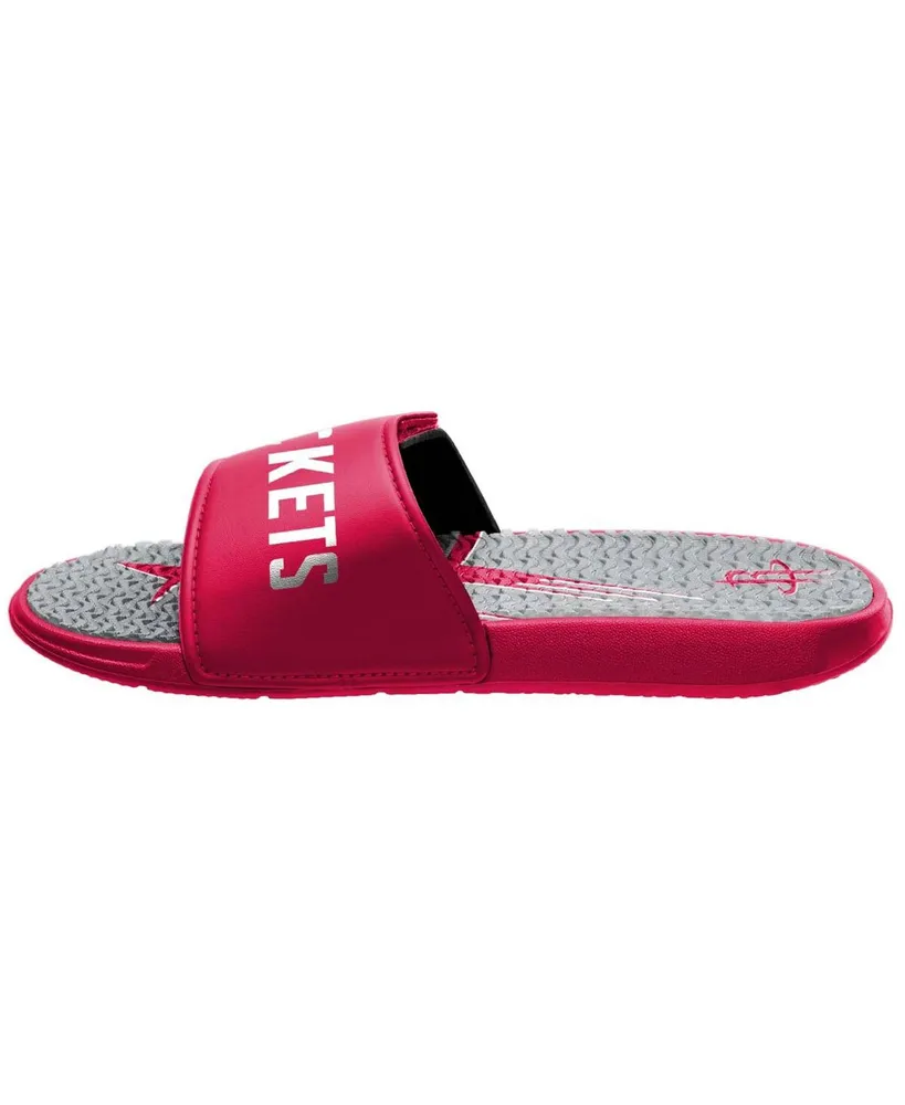 Youth Boys and Girls Foco Houston Rockets Gel Slide Sandals